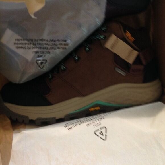 Teva Grandview GTX Hiker Boots Waterproof Chocolate Chip 5 NWT - Picture 6 of 8